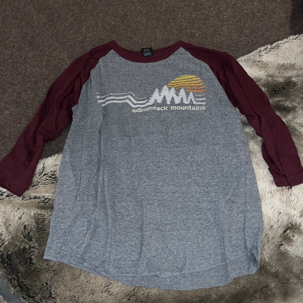 Adirondack Mountain 3/4 Sleeve Shirt